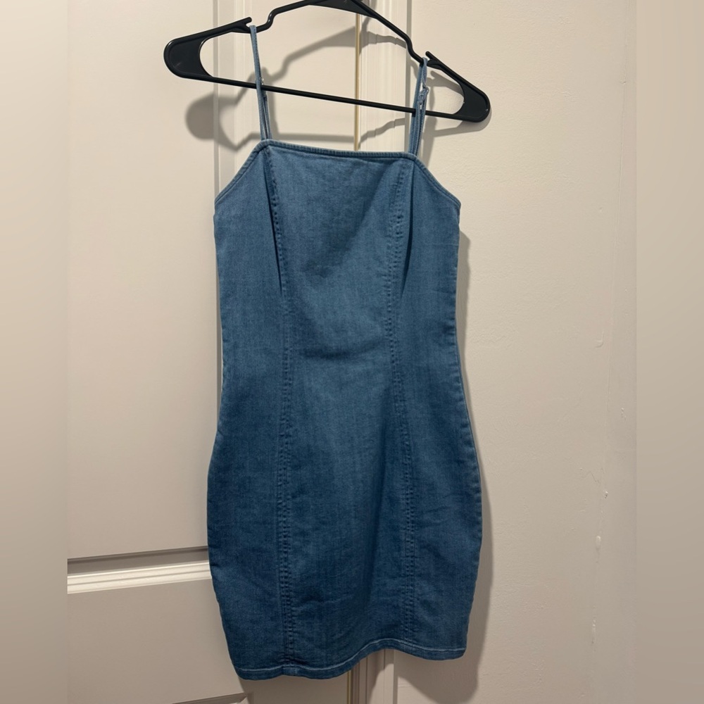Cute denim tight Dress